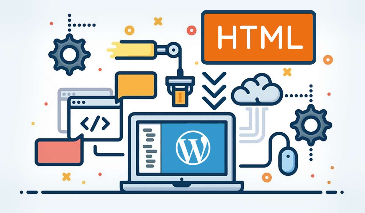 Html kód WordPress site aloldalakon