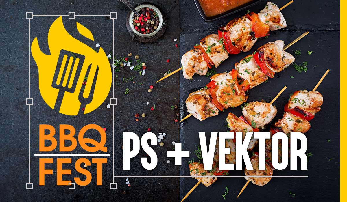 Vektoros ábrák használata Photoshopban