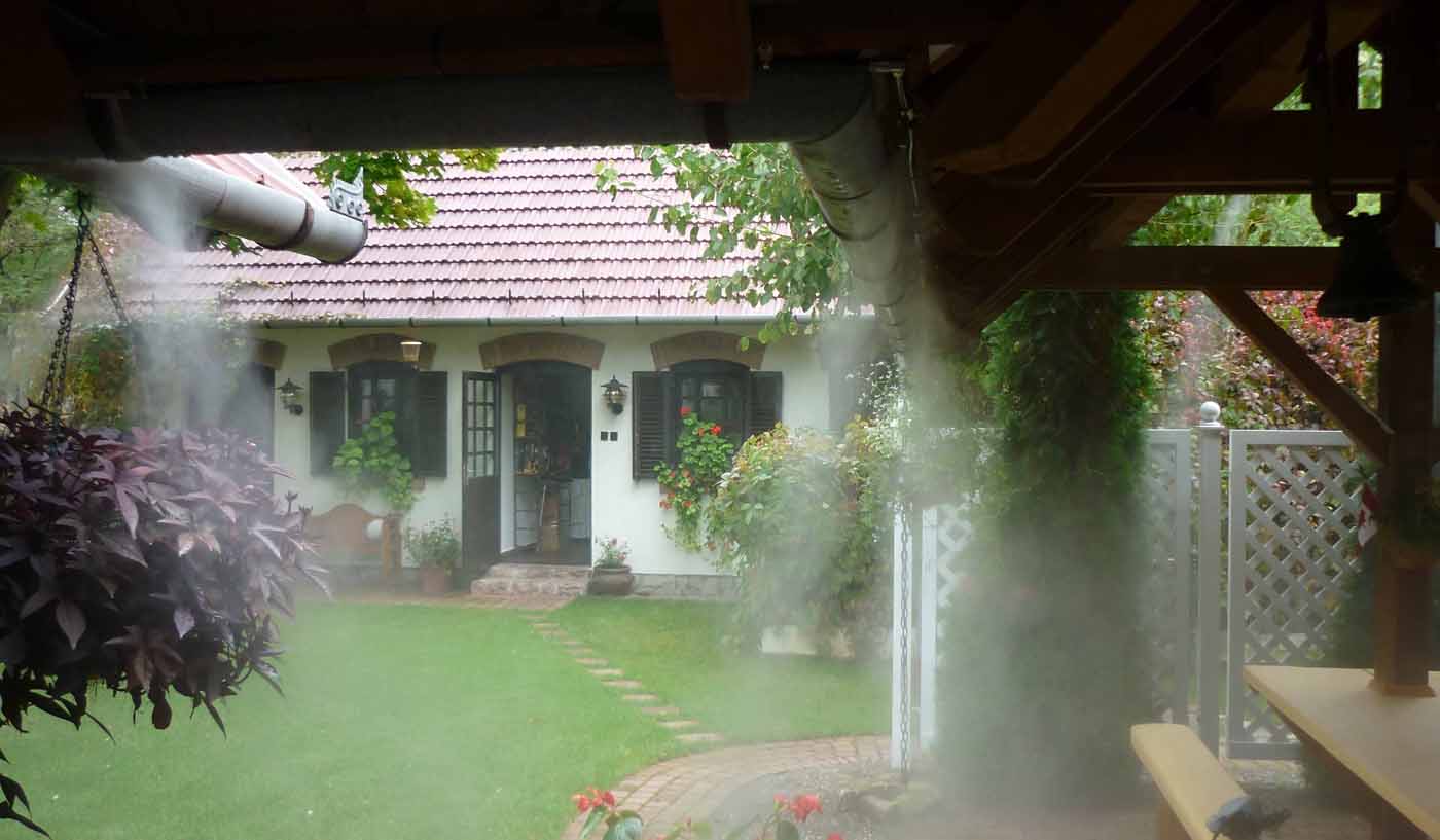 Rekkenő hőségben: Frissítő vízpára